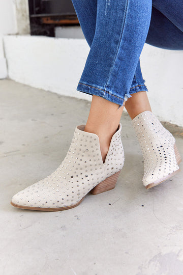 SALE - Yasime Studded Ankle Bootie