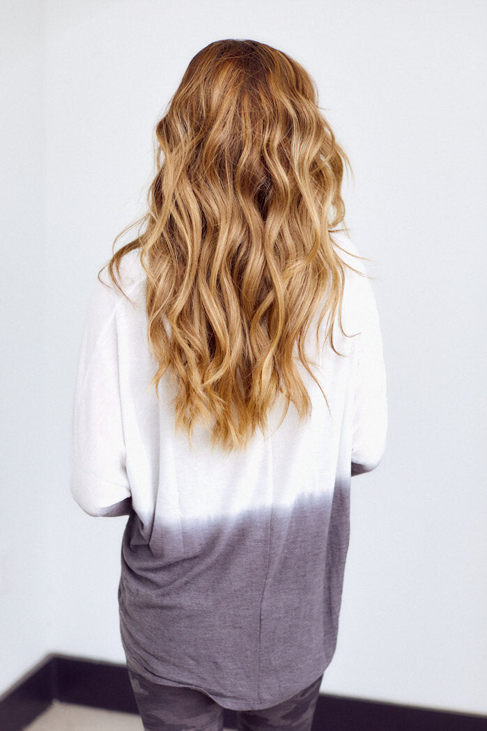 Leona Ombre Long Sleeve Tee