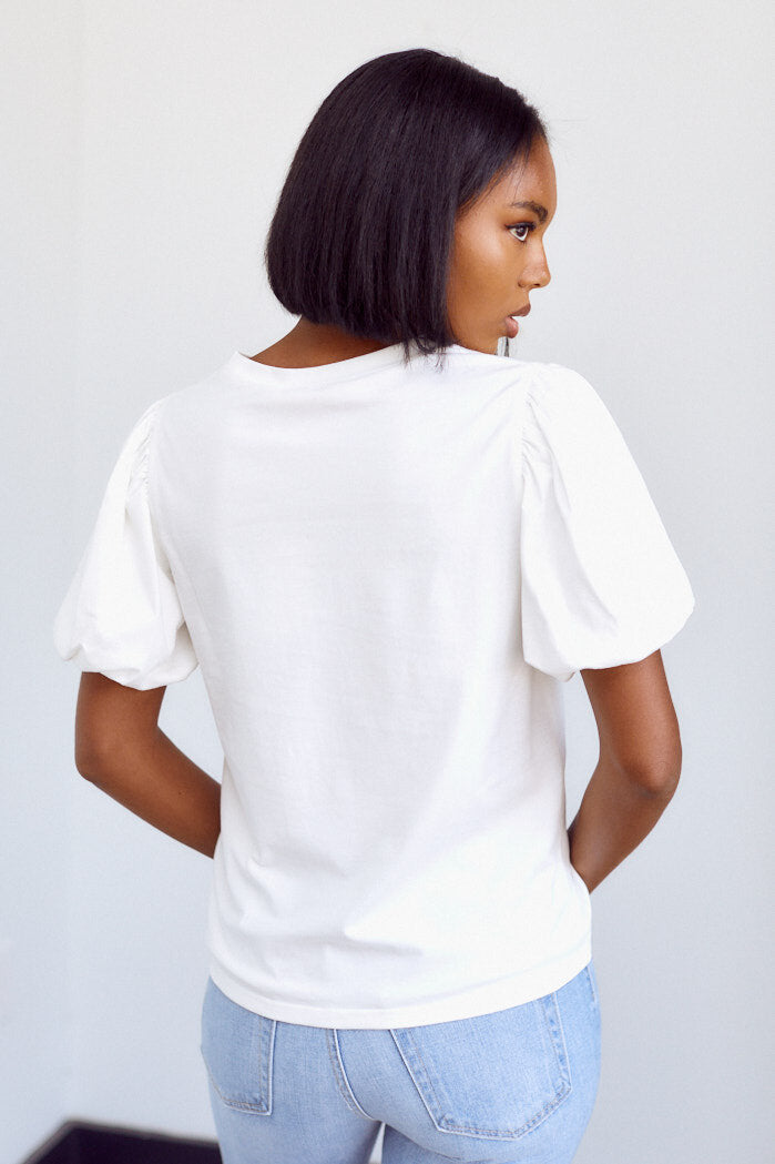Aria Puff Sleeve Tee