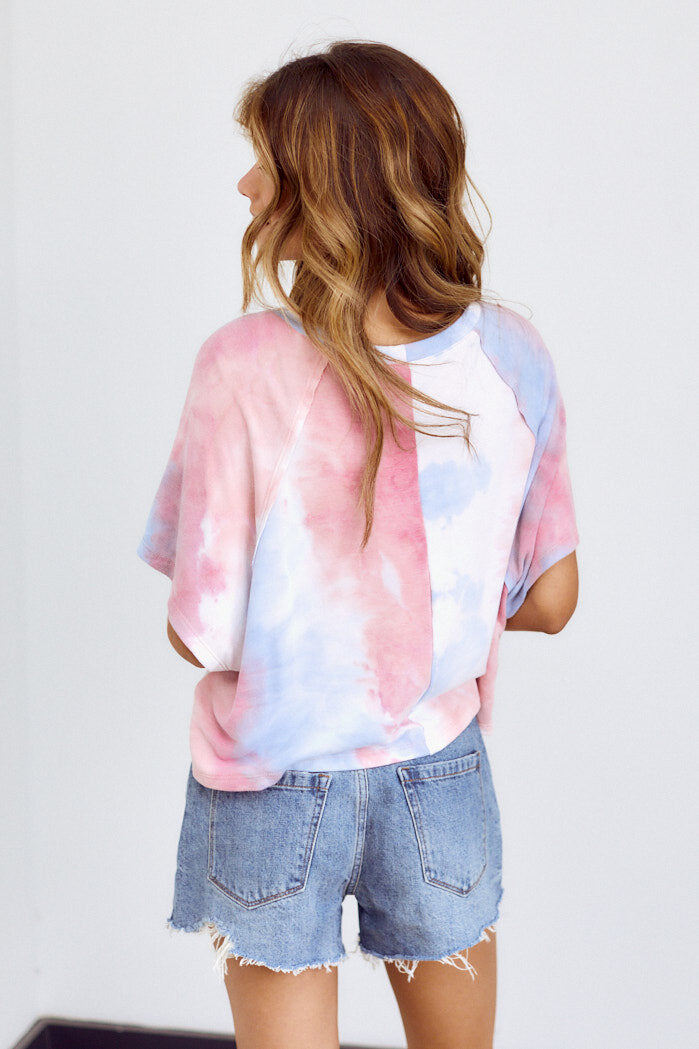 Ivy Tie Dye Boxy Tee
