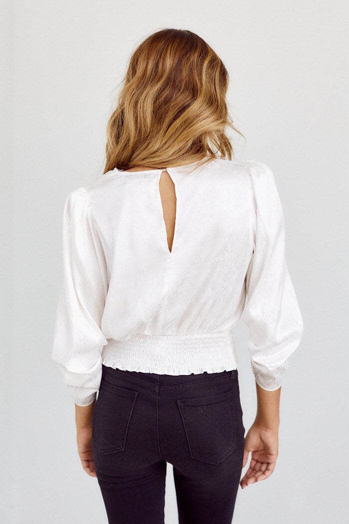 Loraine Wrap Style Blouse