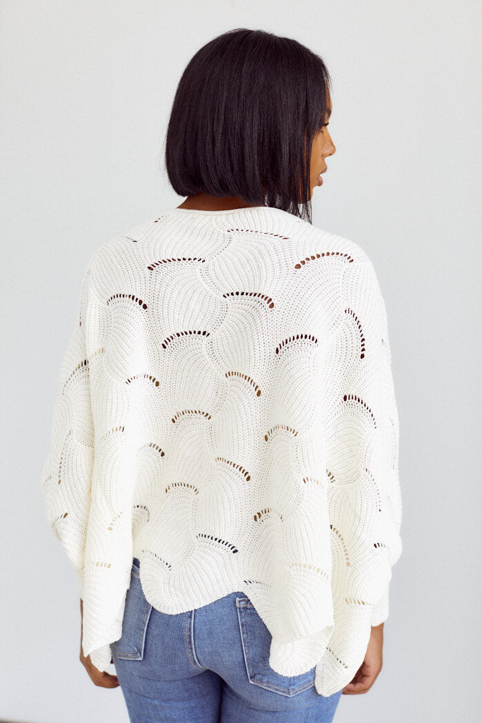 Olivia Open Knit Sweater