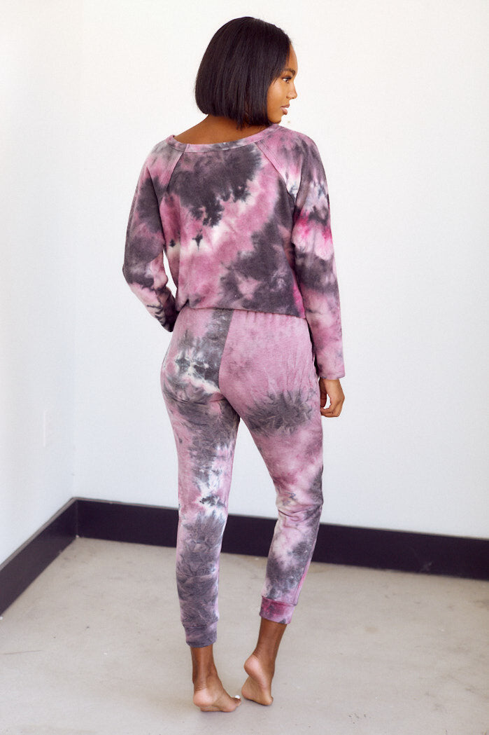 Ellis Brushed Tie Dye Pant