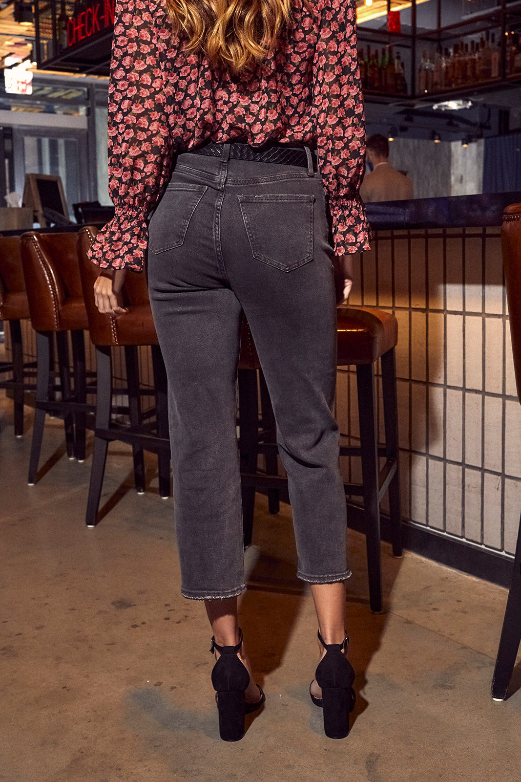 Pistola Cassie Crop Jeans