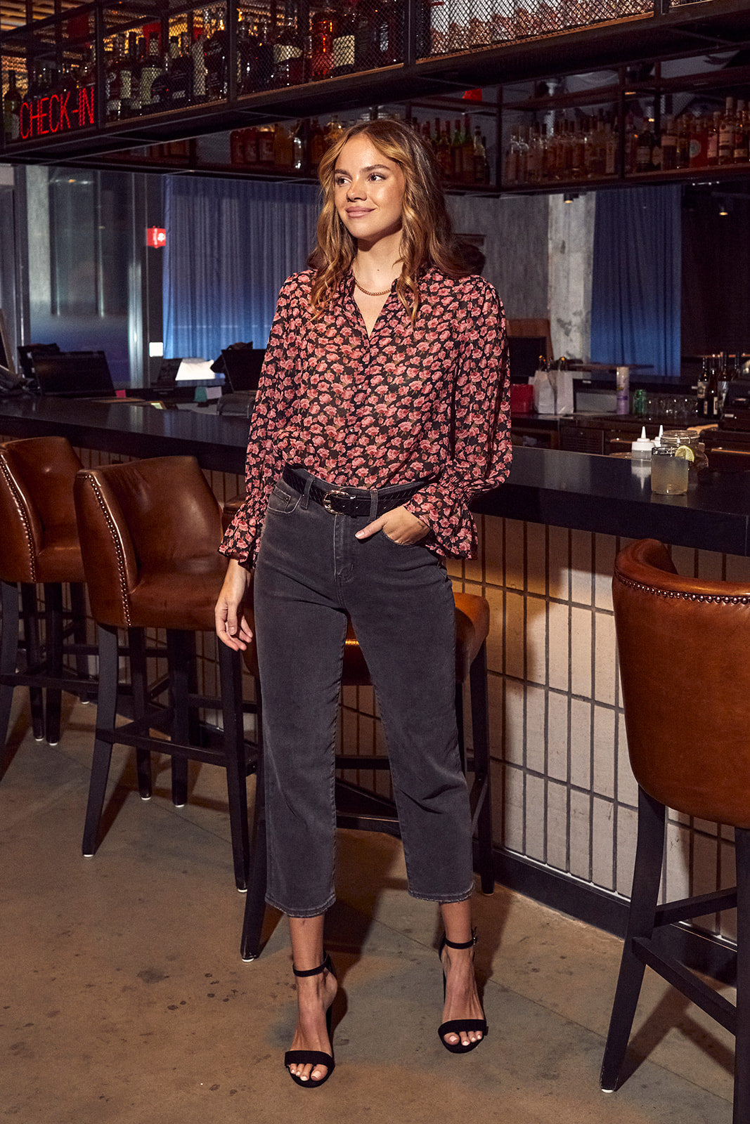 Pistola Cassie Crop Jeans