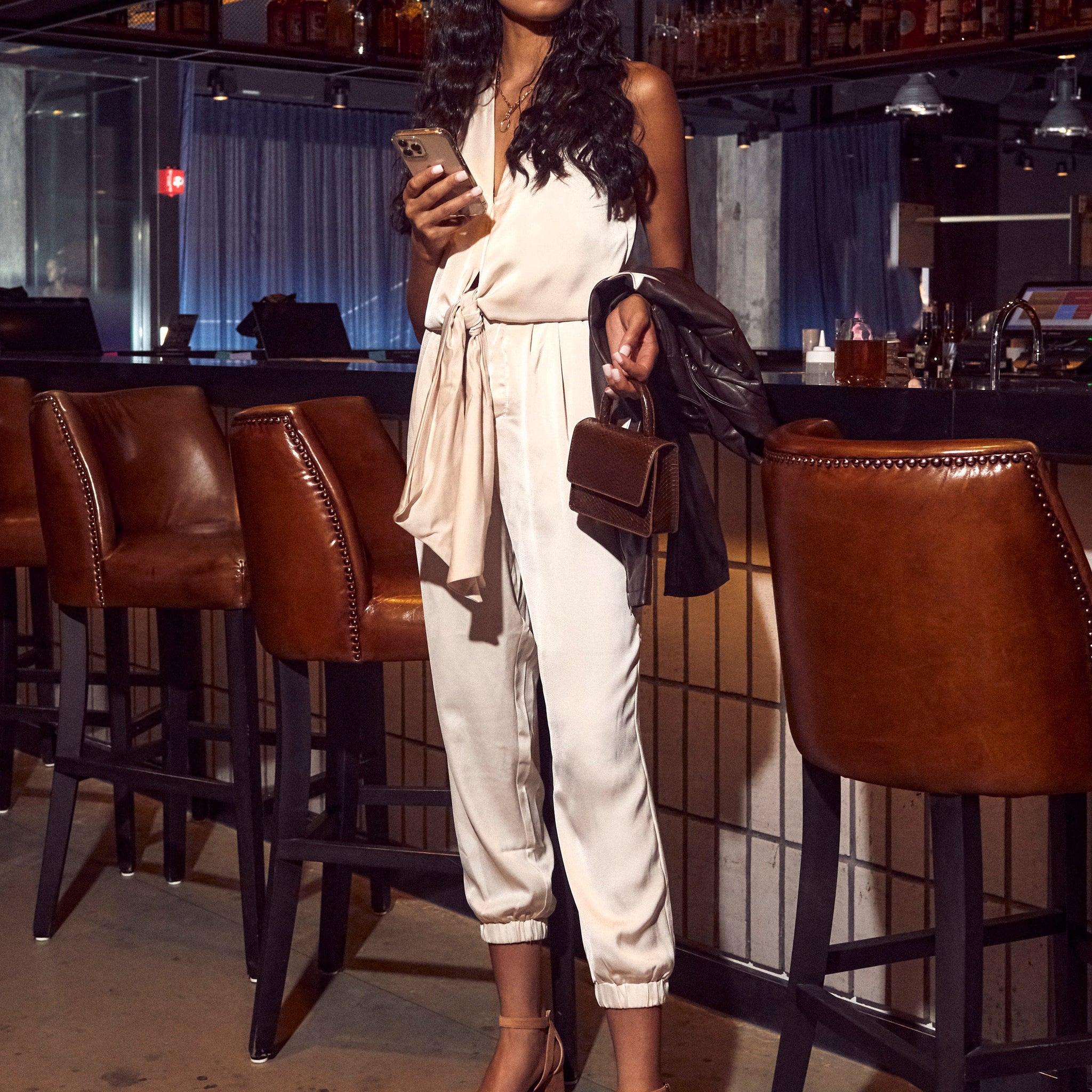 Hampton Tie Front Jumpsuit