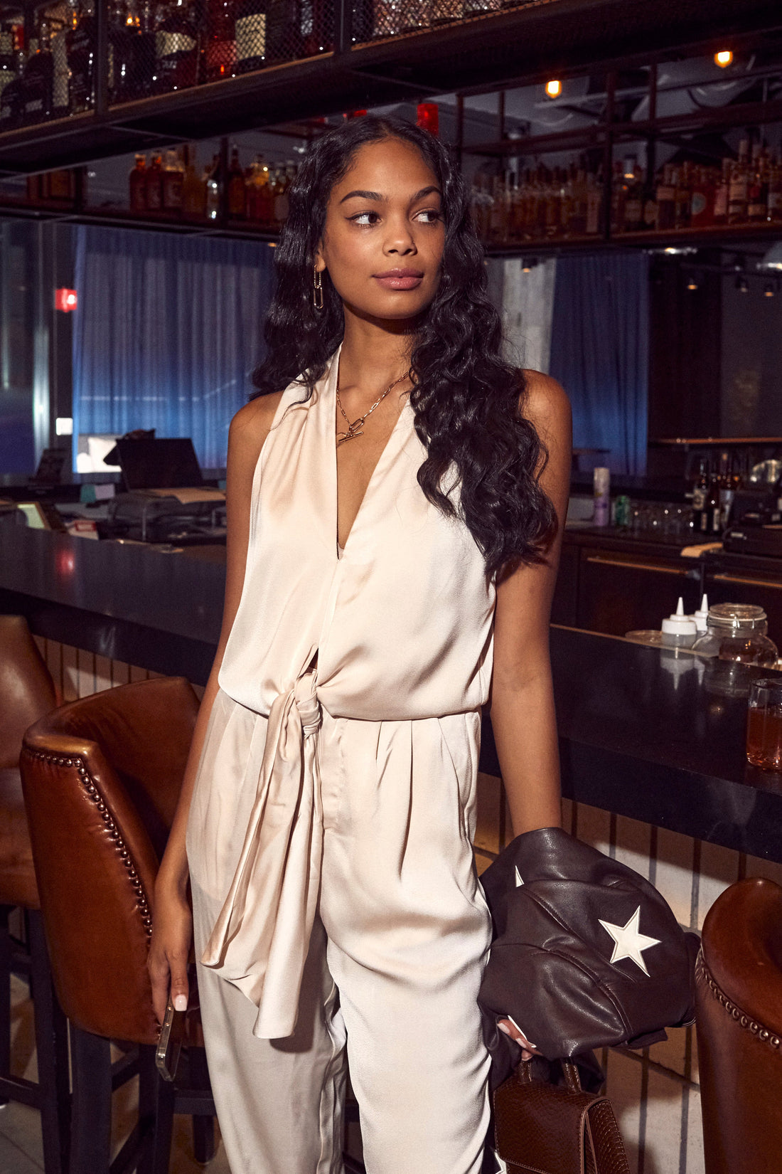 Hampton Tie Front Jumpsuit