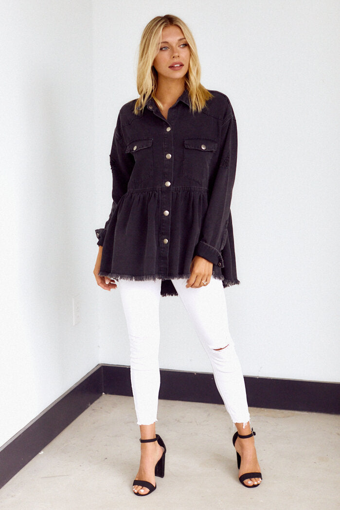 Danni Peplum Style Jacket