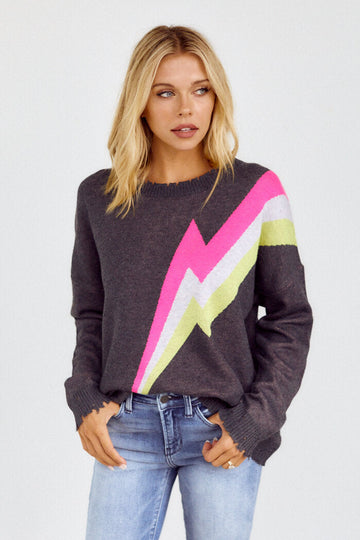 Arlene Lightning Strike Sweater
