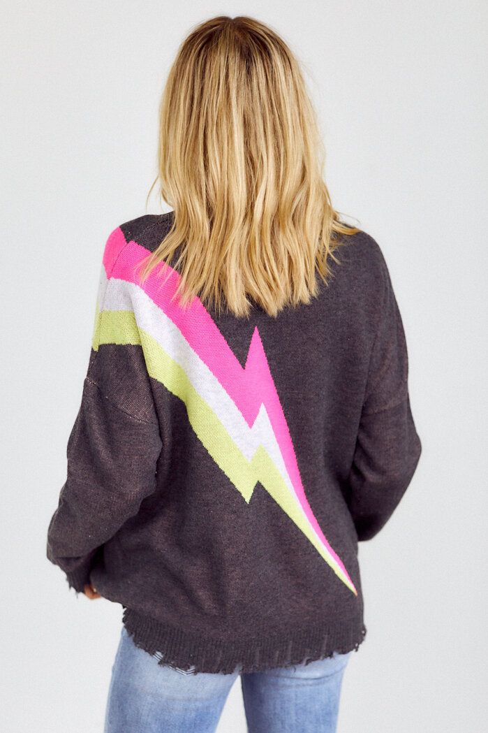 Arlene Lightning Strike Sweater