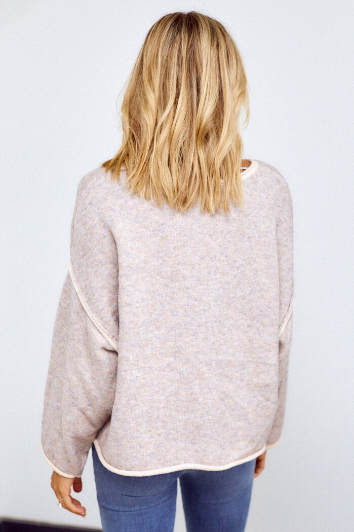Rondal Raw Hem Sweatshirt