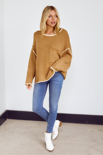 Mirasol Oversized Pocket Sweater