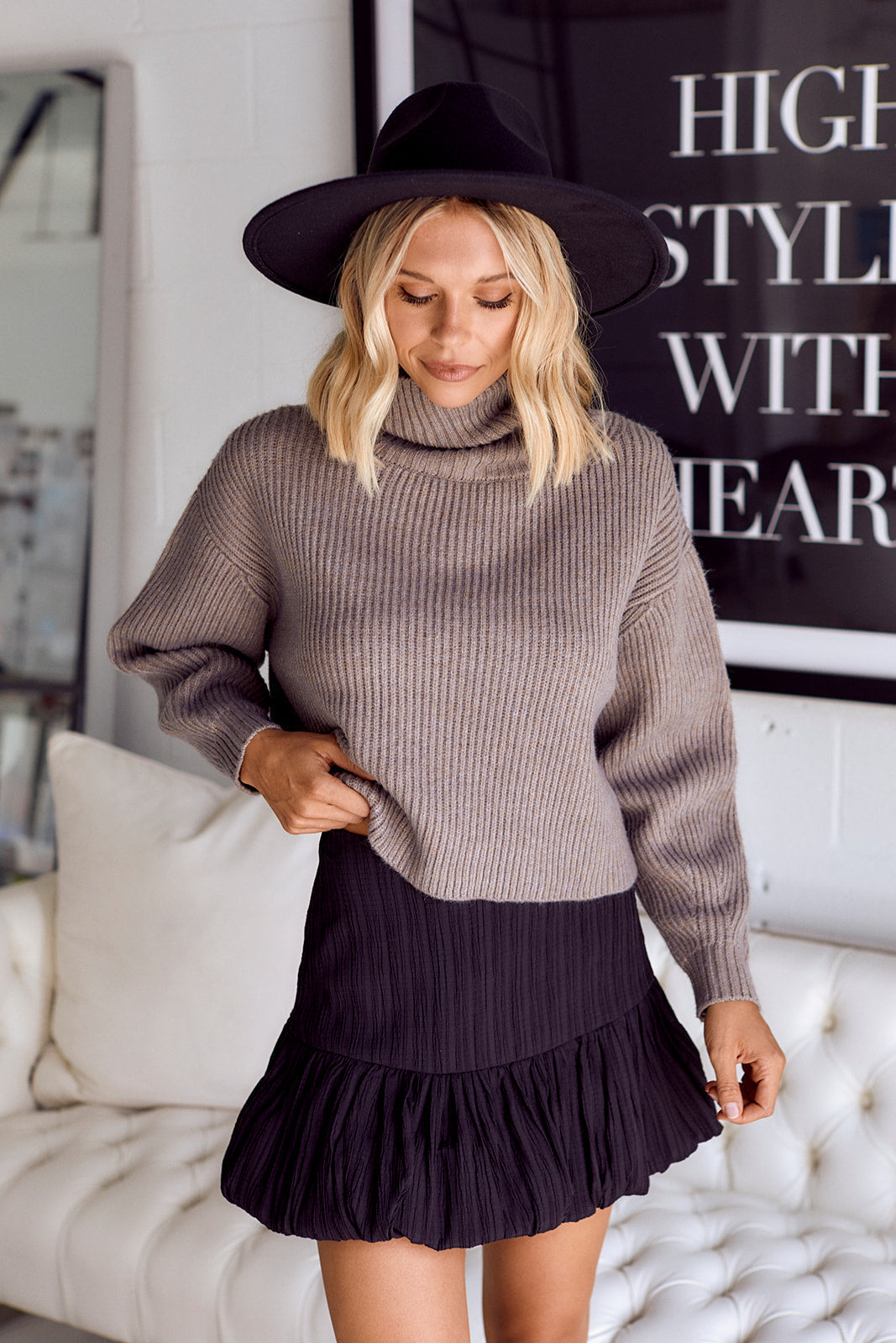 Anderson Bubble Hem Skirt