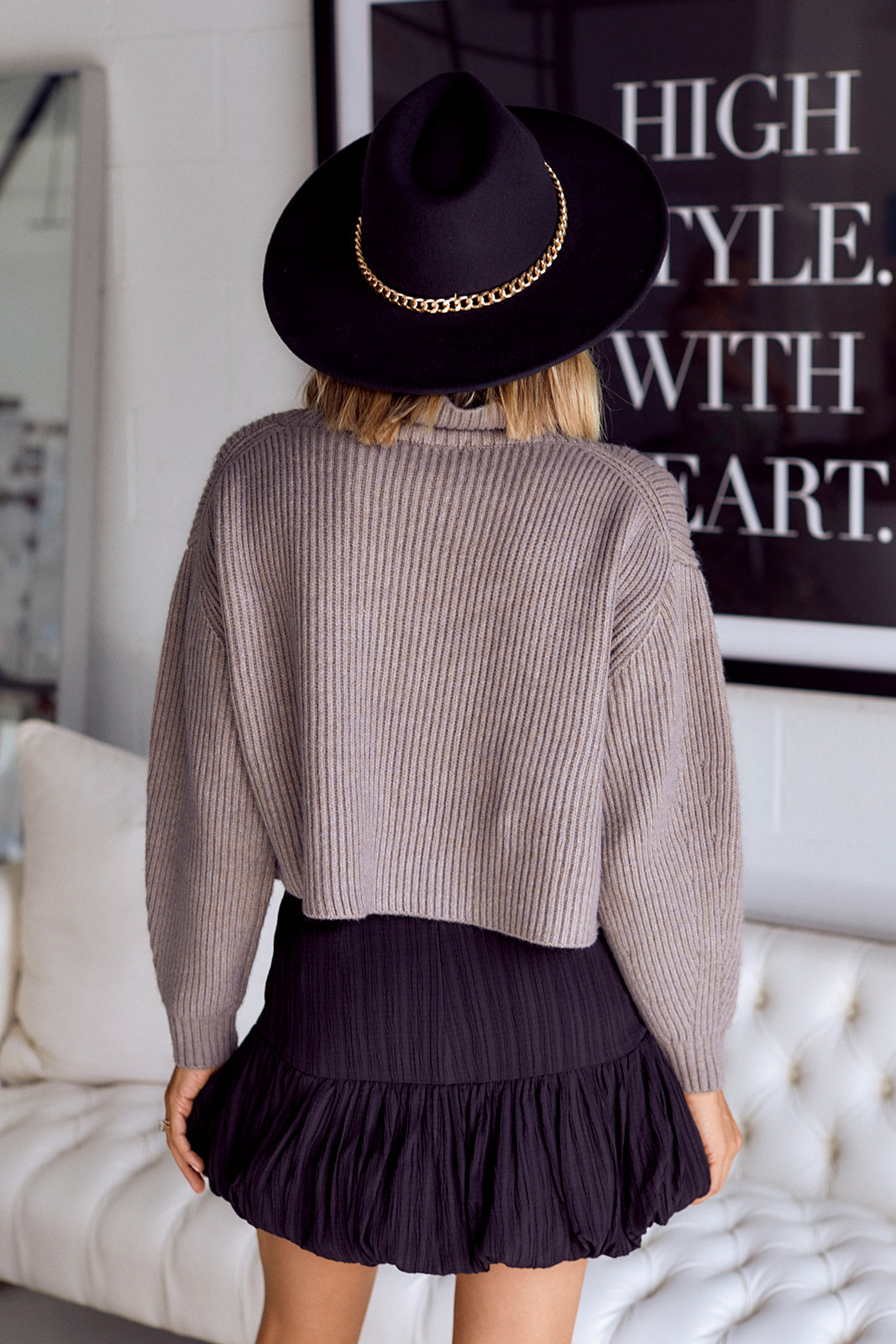 Anderson Bubble Hem Skirt