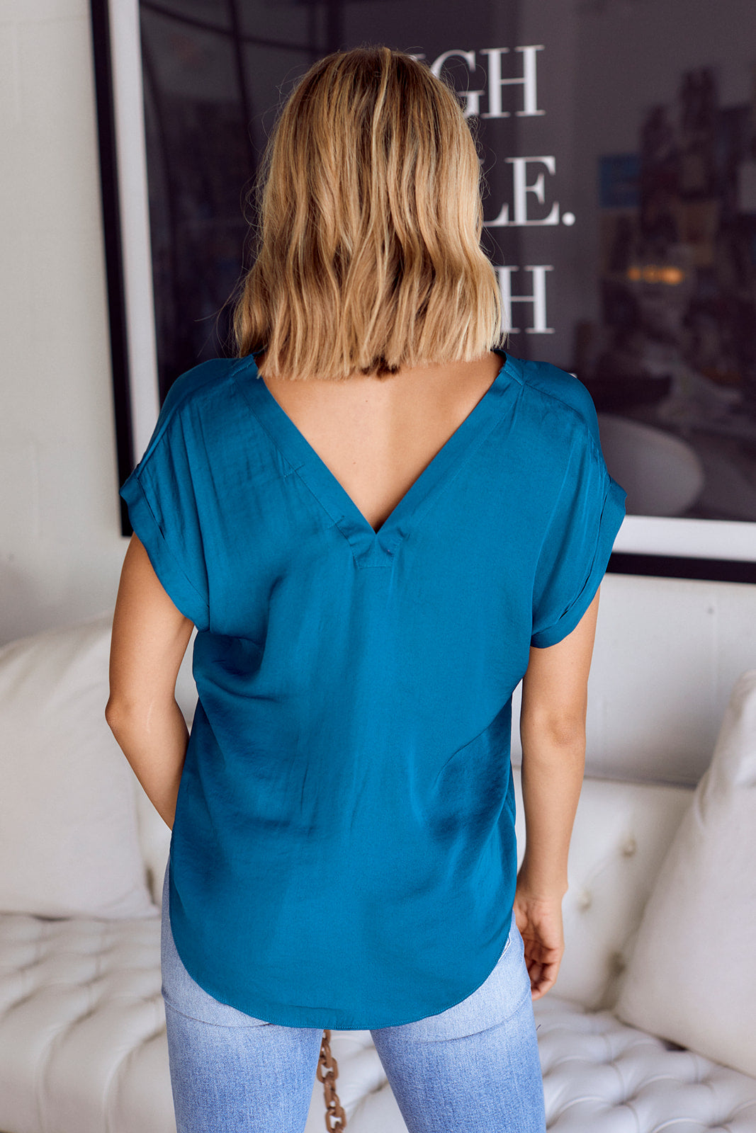 Ireland V Neck Blouse