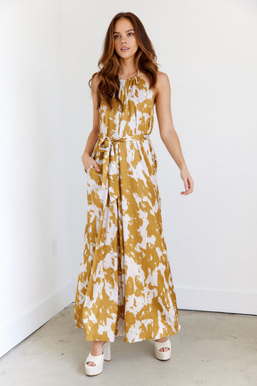 SALE - Ophelia High Neck Jumpsuit