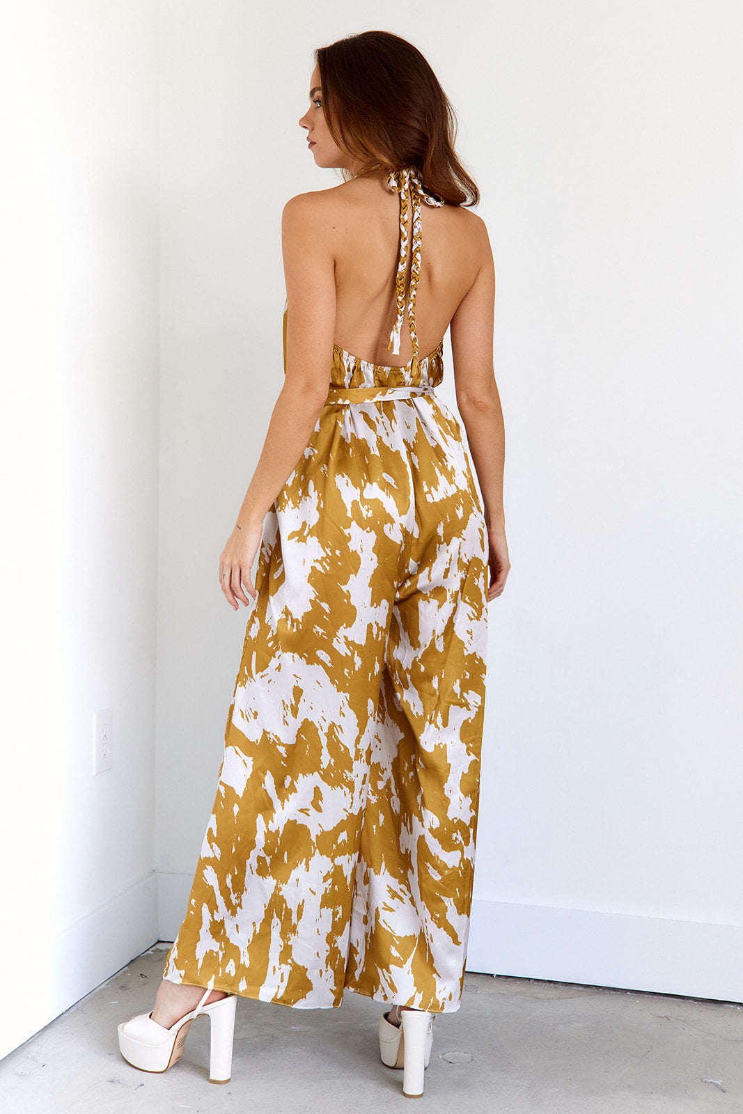 SALE - Ophelia High Neck Jumpsuit