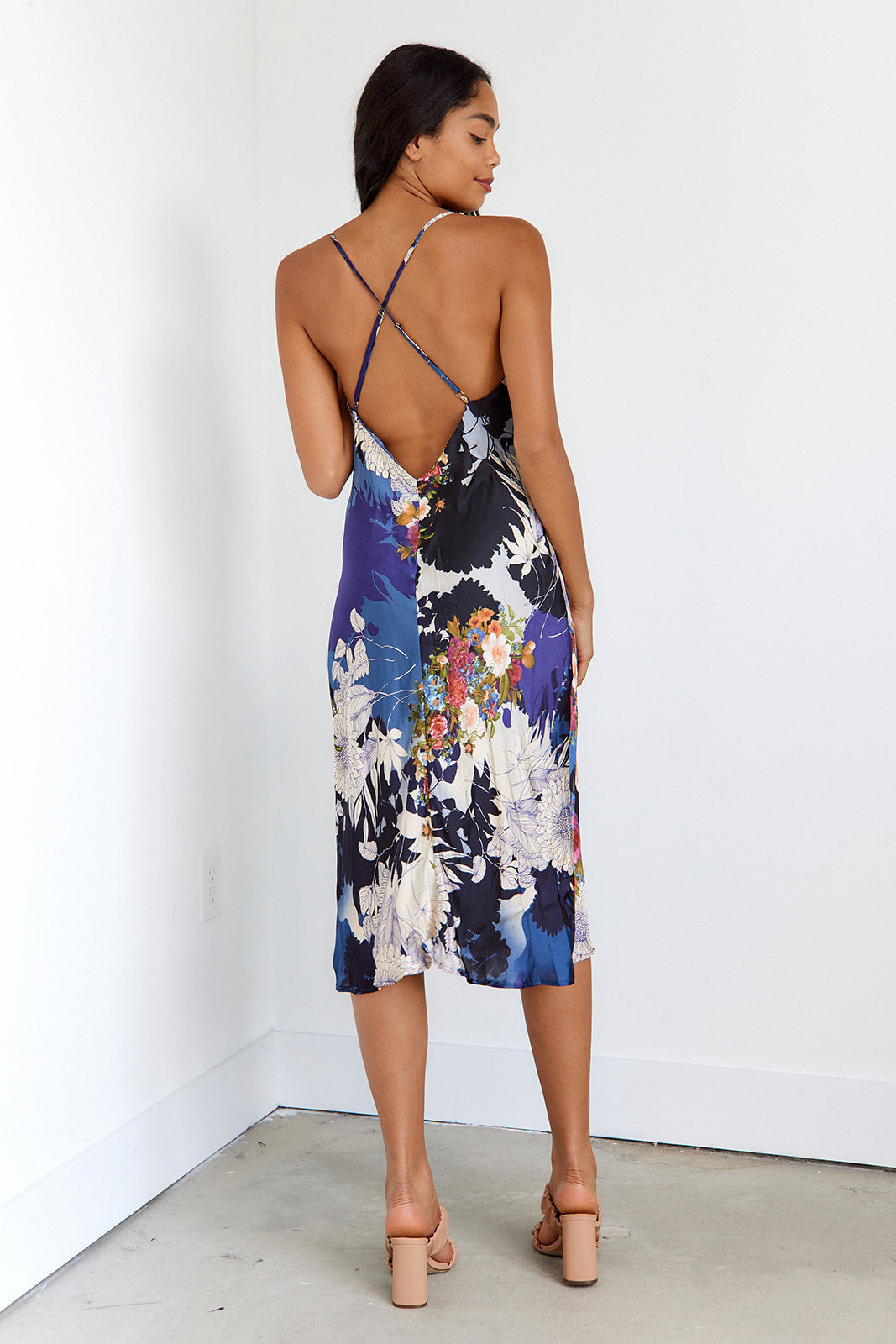 Alora Cowl Slip Dress