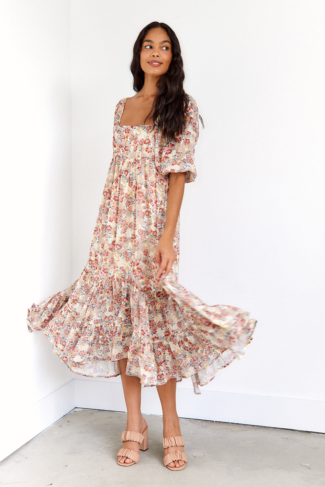 SALE - Avayah Floral Maxi Dress