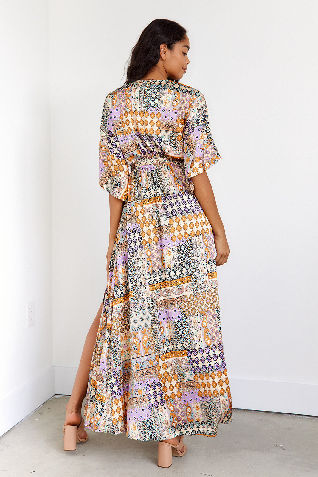 SALE - Porsha Printed Maxi Dress