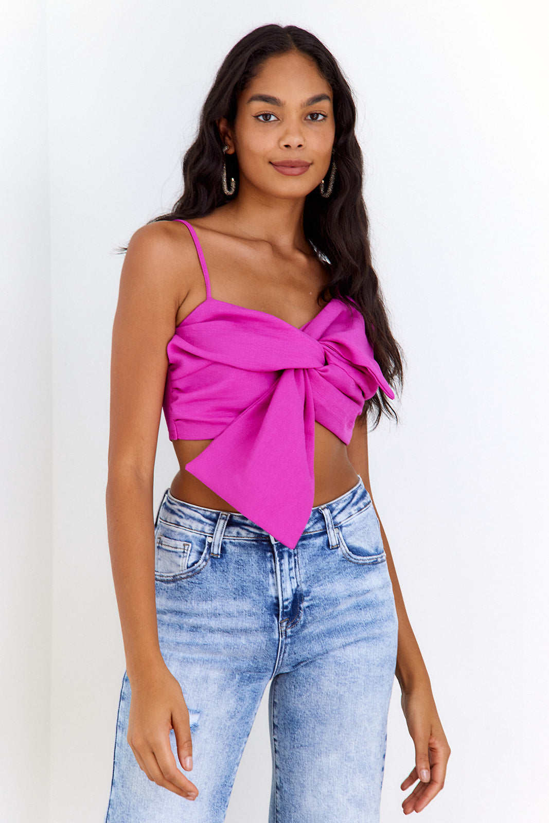 SALE - Lucia Twist Crop Top