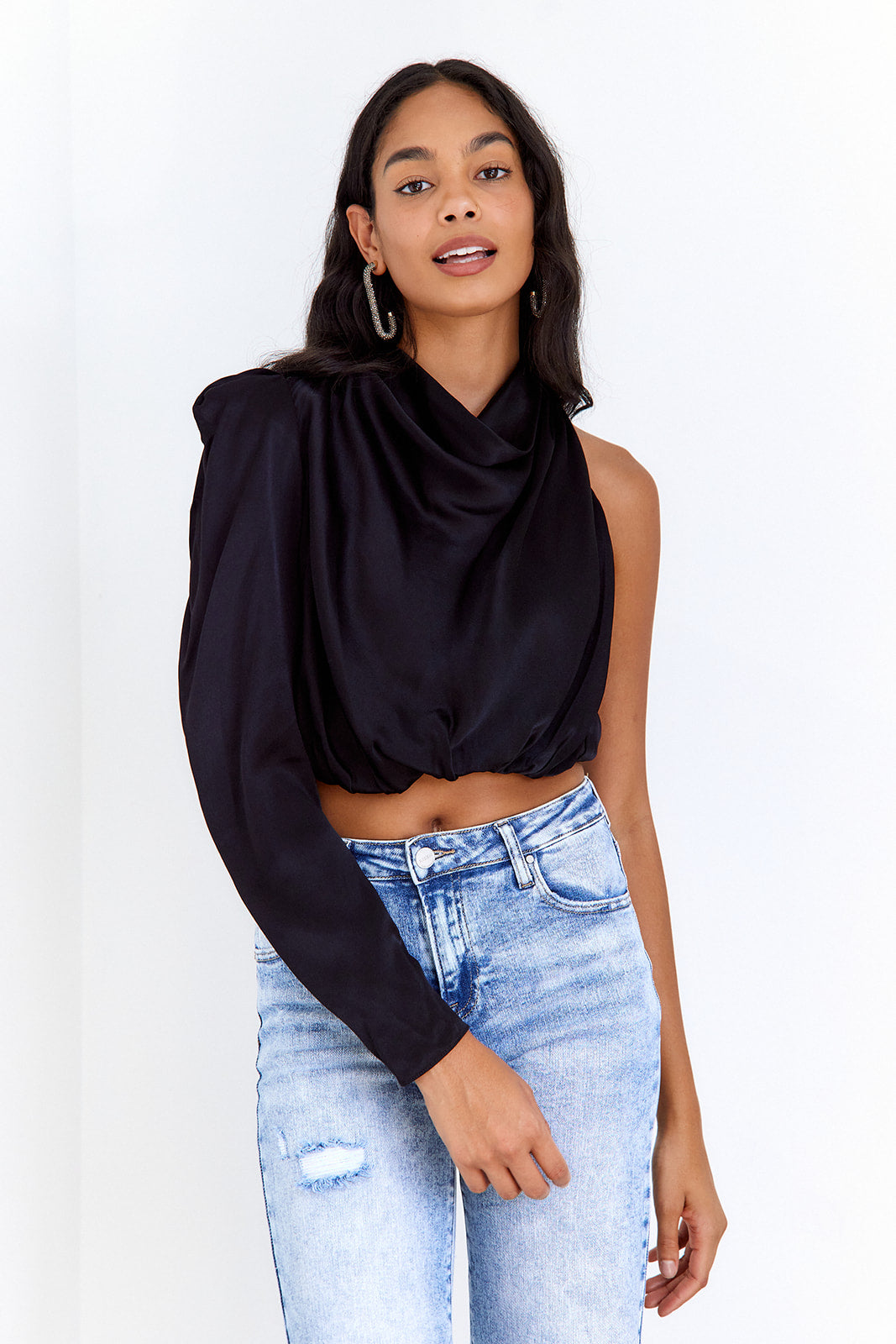 SALE - Emerson Cowl Neck Top
