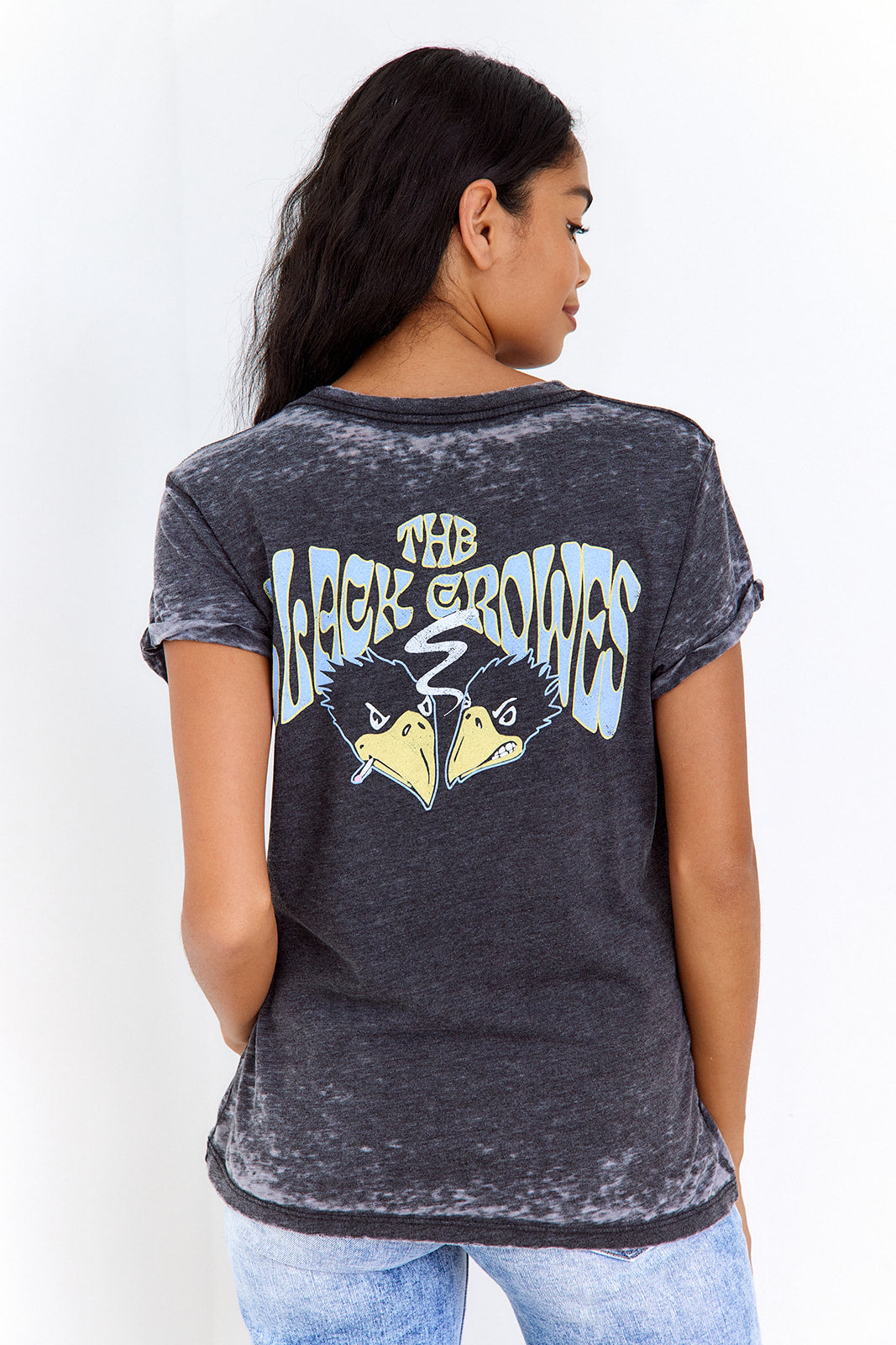 SALE- Black Crowes Distressed Tee