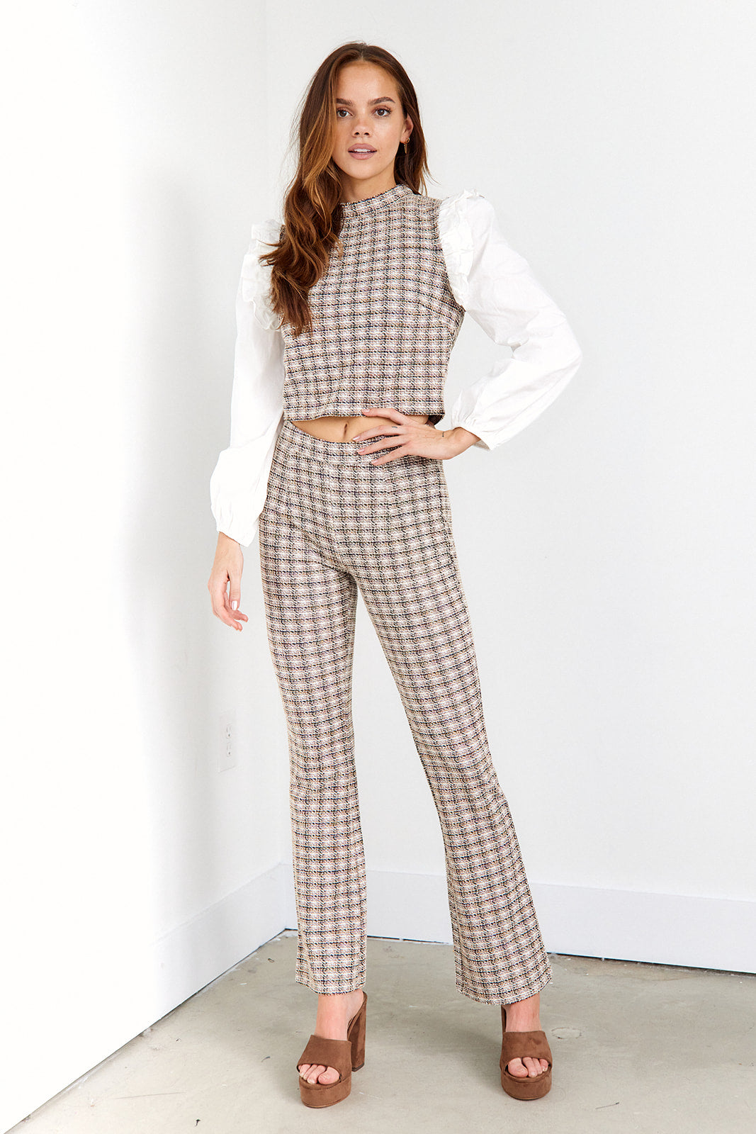 SALE - Arna Tweed Pants