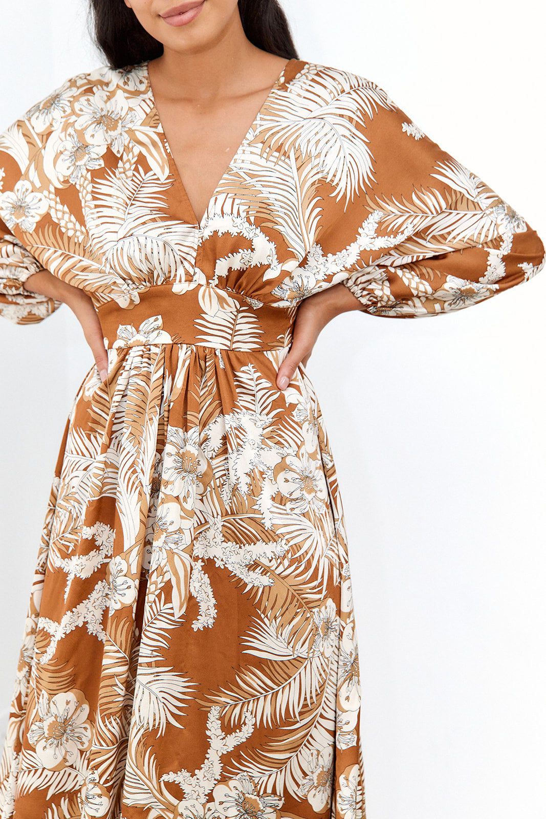 SALE - Claudette Kimono Maxi Dress