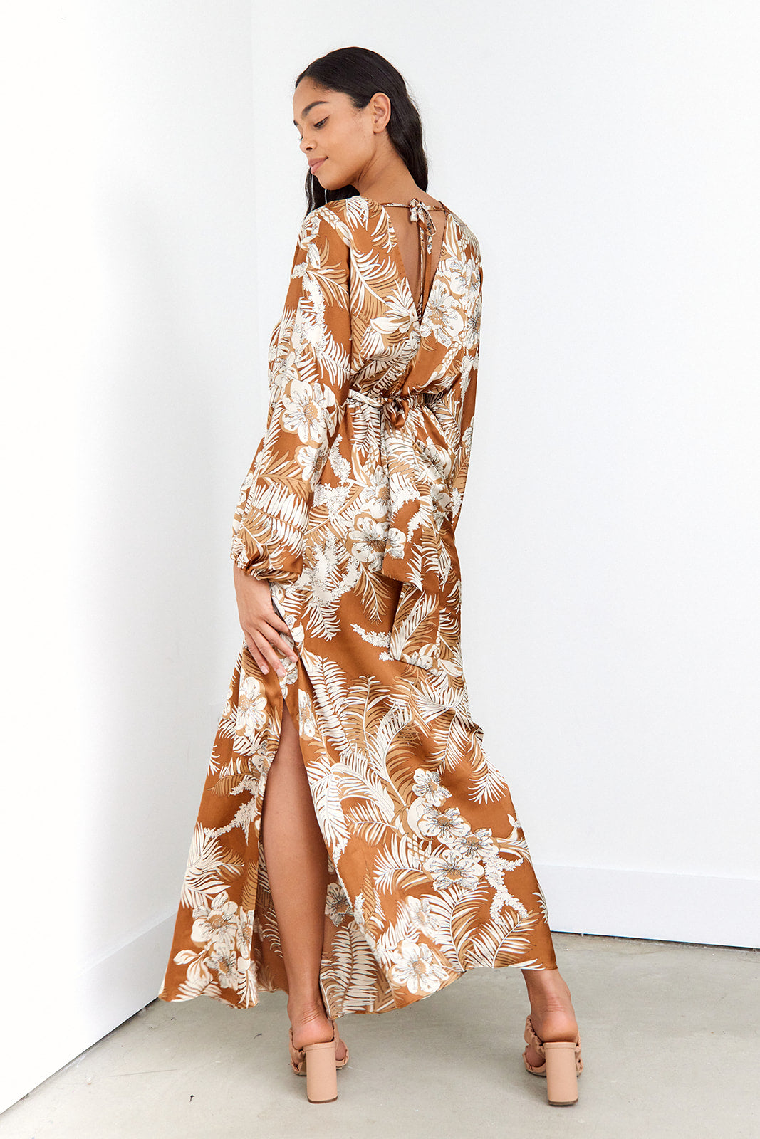 SALE - Claudette Kimono Maxi Dress