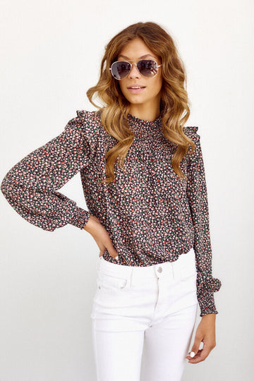 Teagan Ruffle Detail Bodysuit