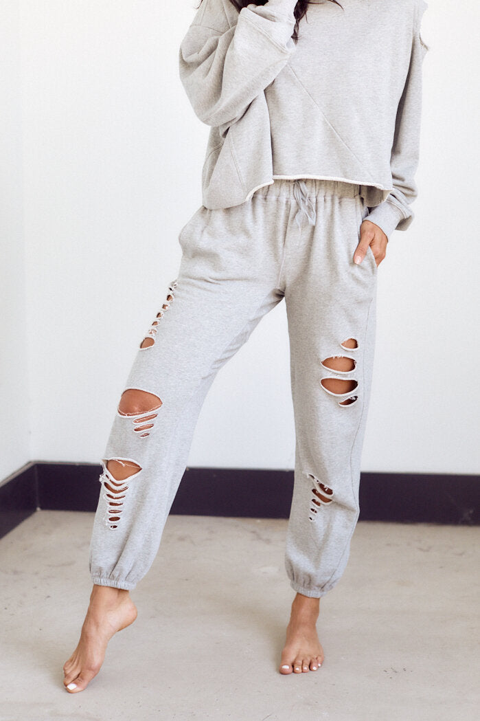 Mari Distressed Jogger