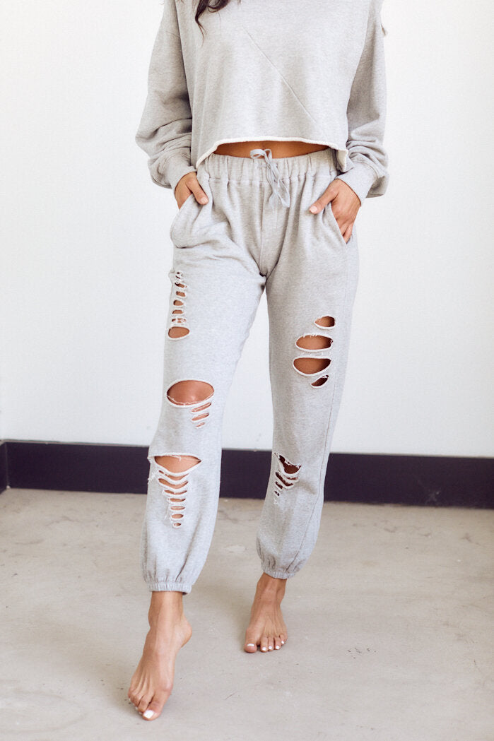 Mari Distressed Jogger