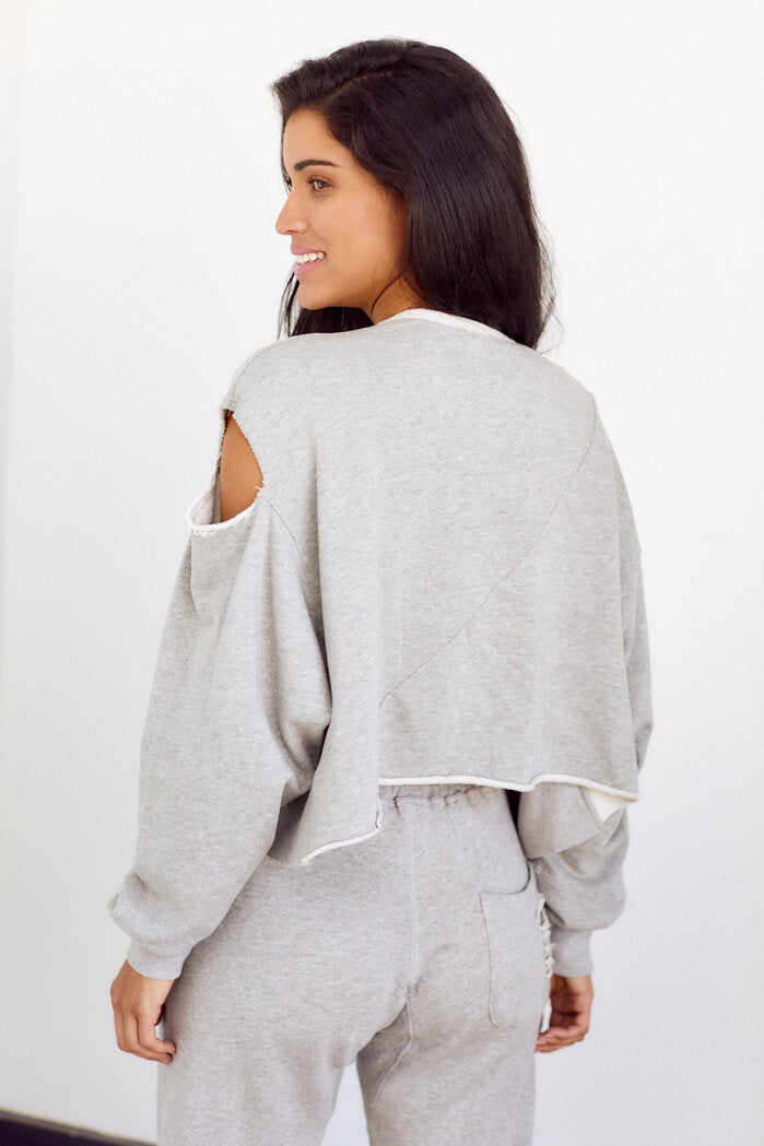 Mari Distressed Sweatshirt