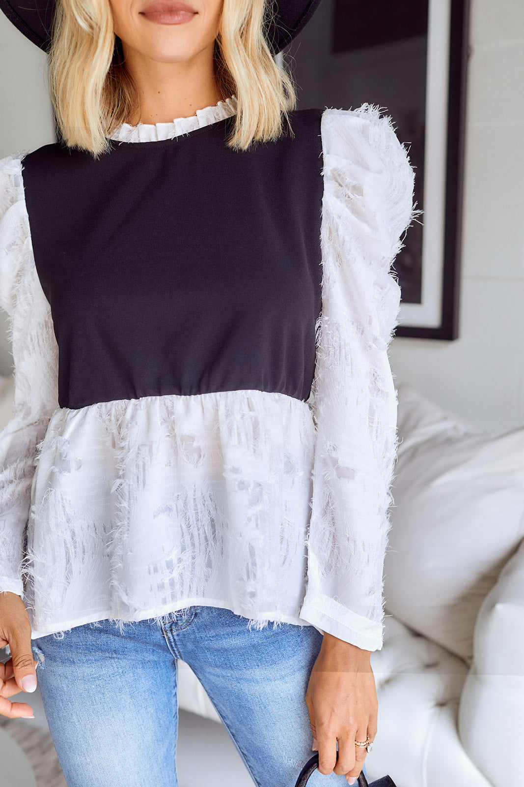 Madden Layered Look Blouse