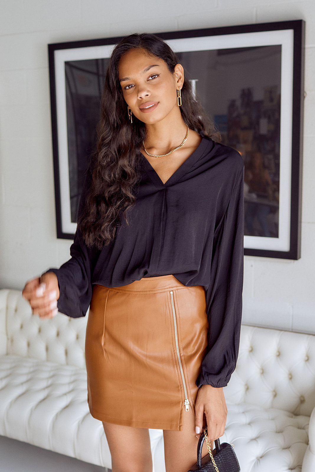 Parks Long Sleeve Blouse