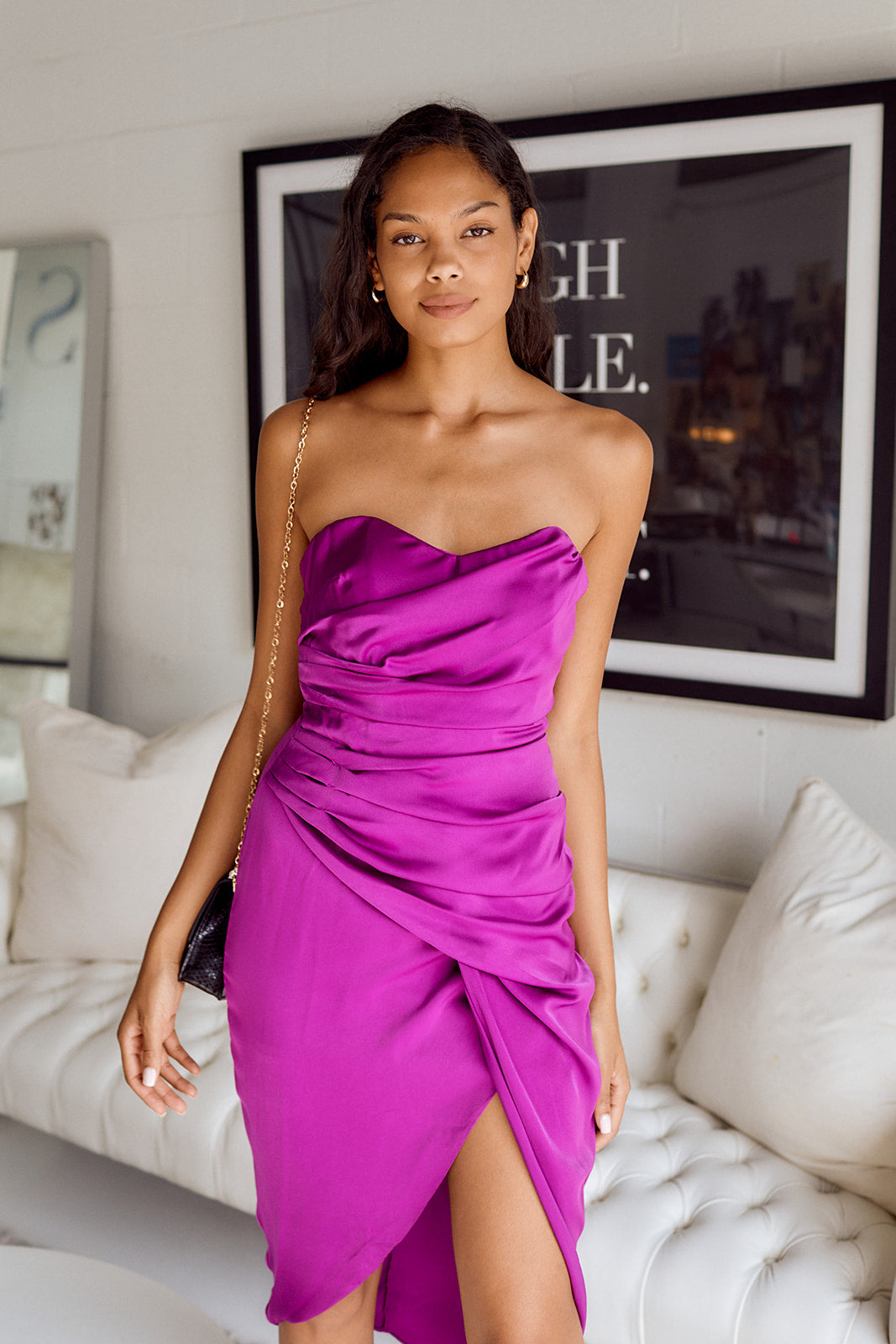 Cerella Sleeveless Wrap Dress