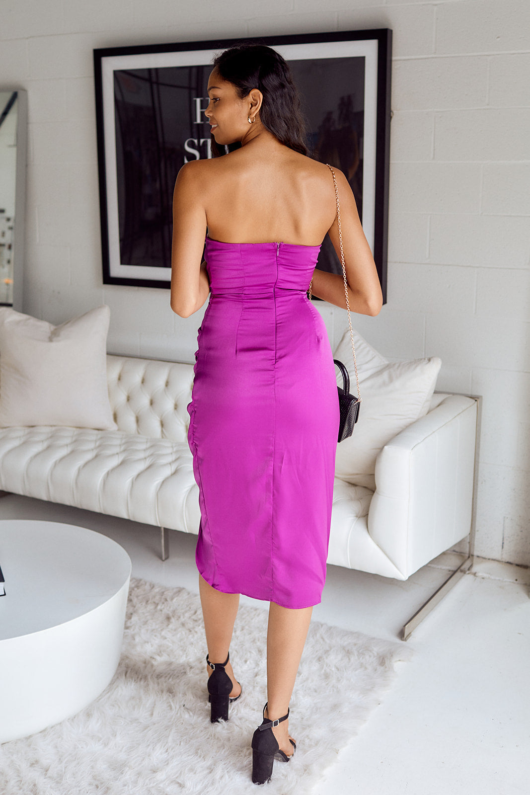 Cerella Sleeveless Wrap Dress