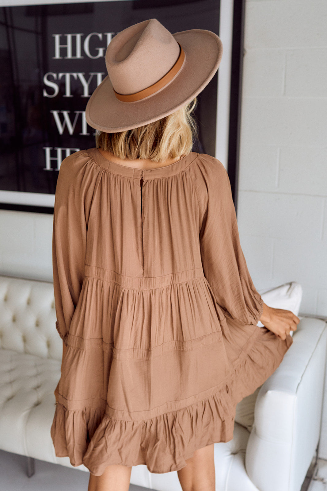 Leota Tiered Babydoll Romper