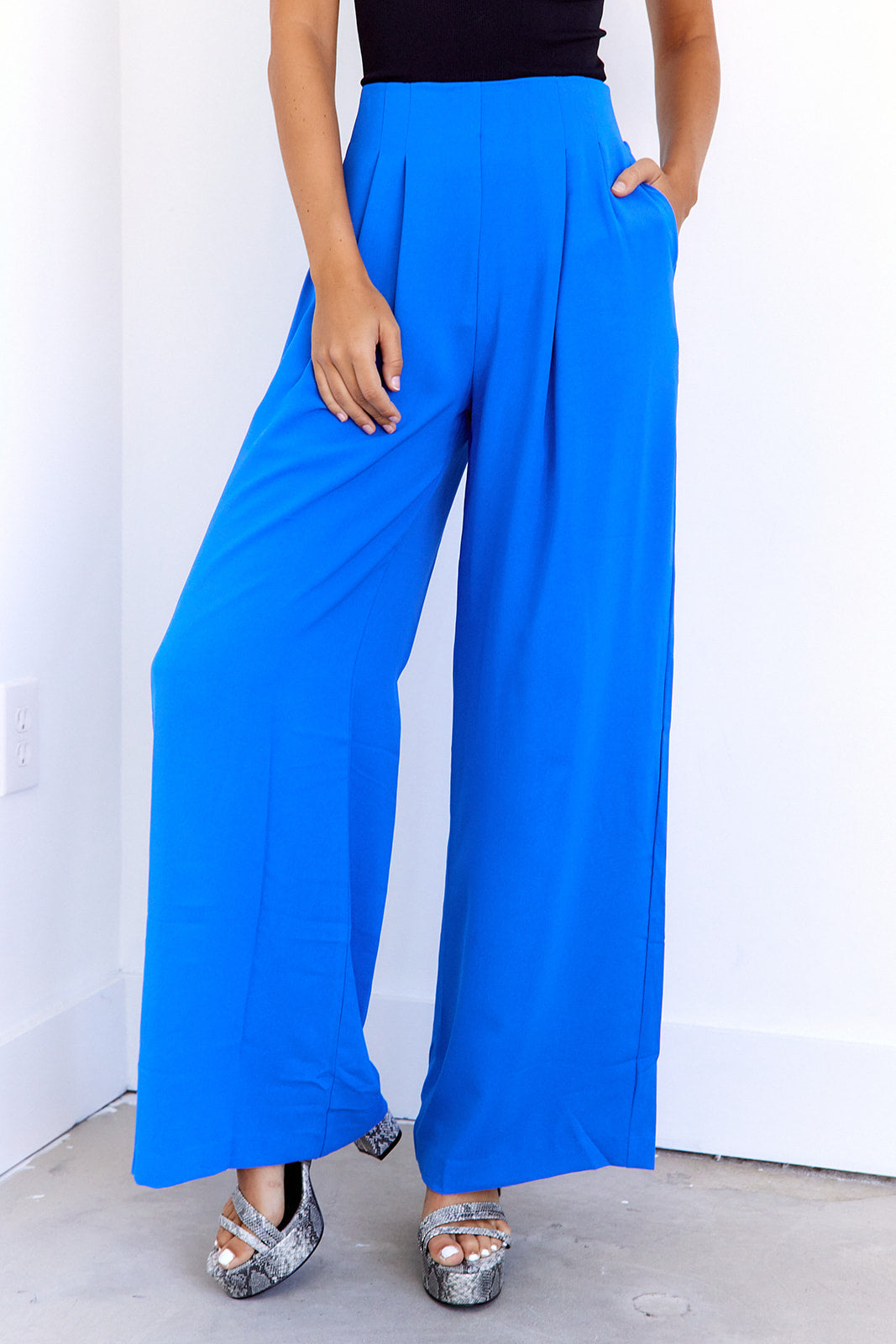 SALE - Vera High Waisted Wide Leg Pant