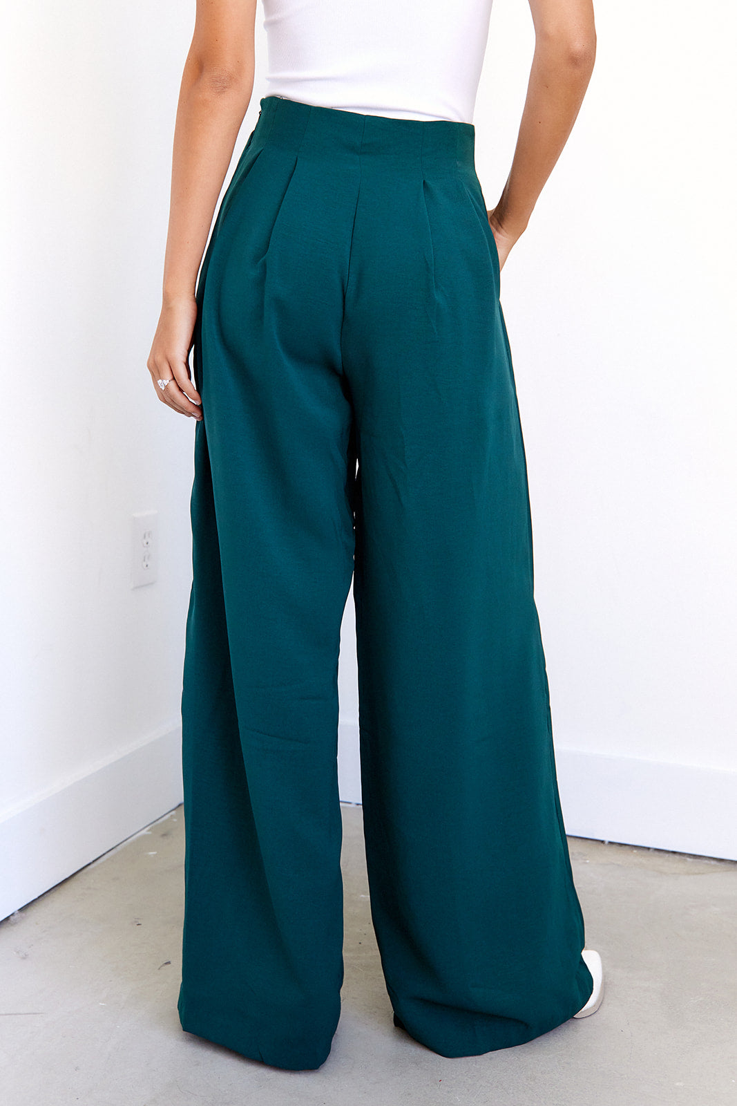 SALE - Luna High Rise Wide Leg Pants