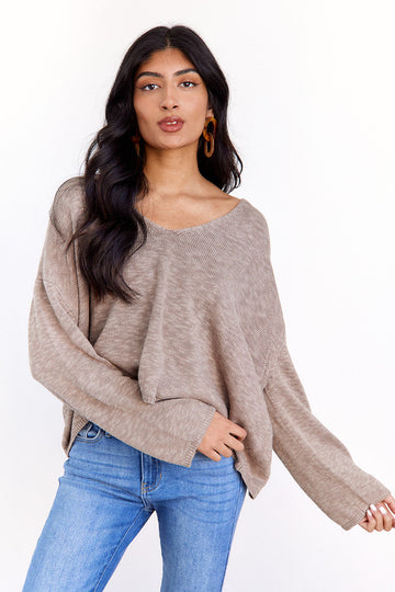 Demi V Neck Sweater