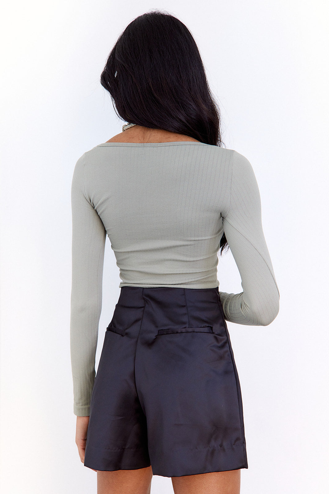 Ryan Long Sleeve Ribbed Top