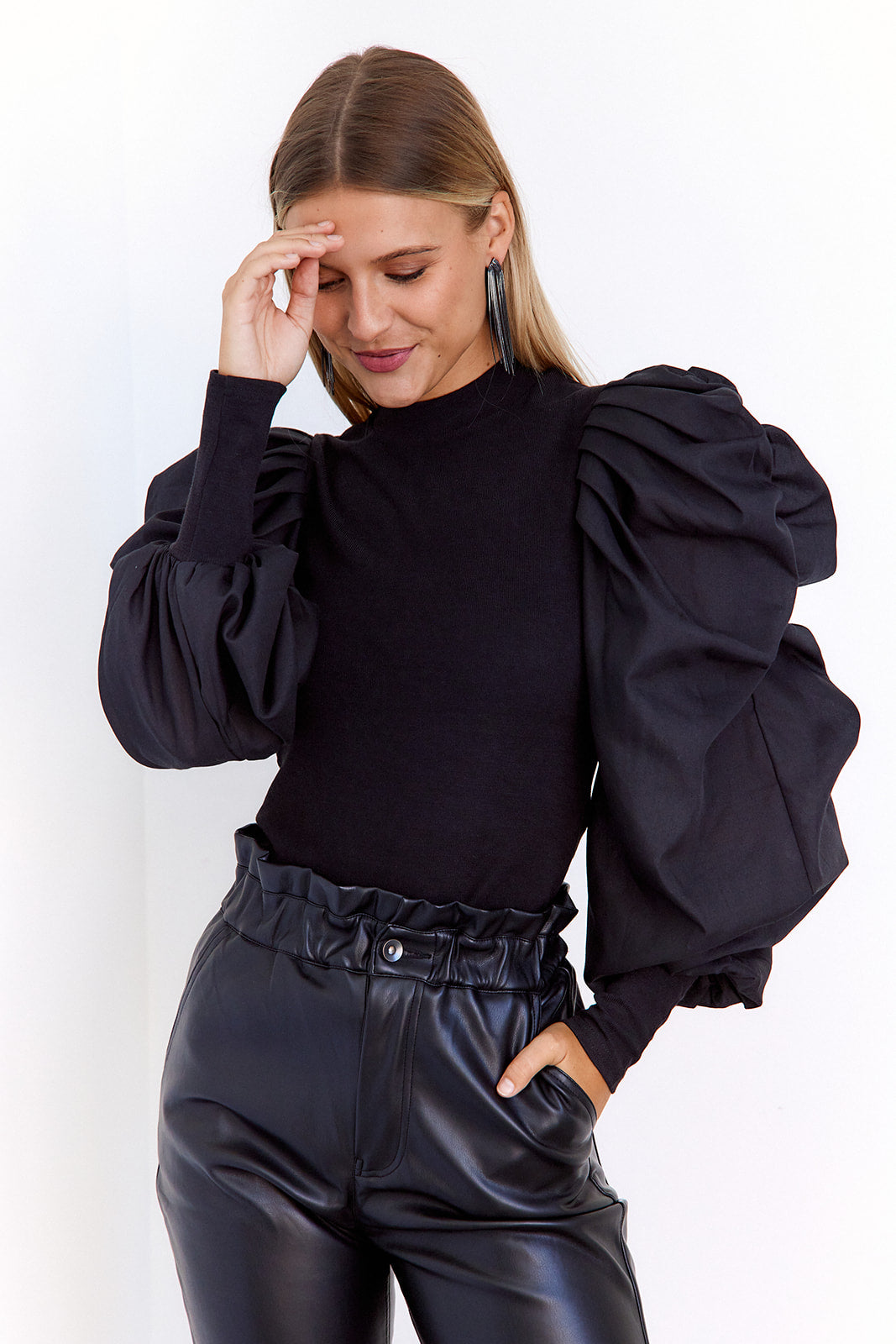 SALE - Shelbi Puff Sleeve Top
