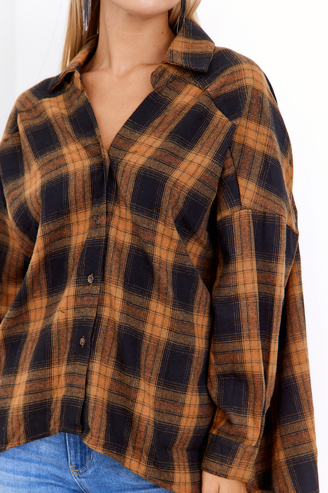 Virginia Flannel Button Down