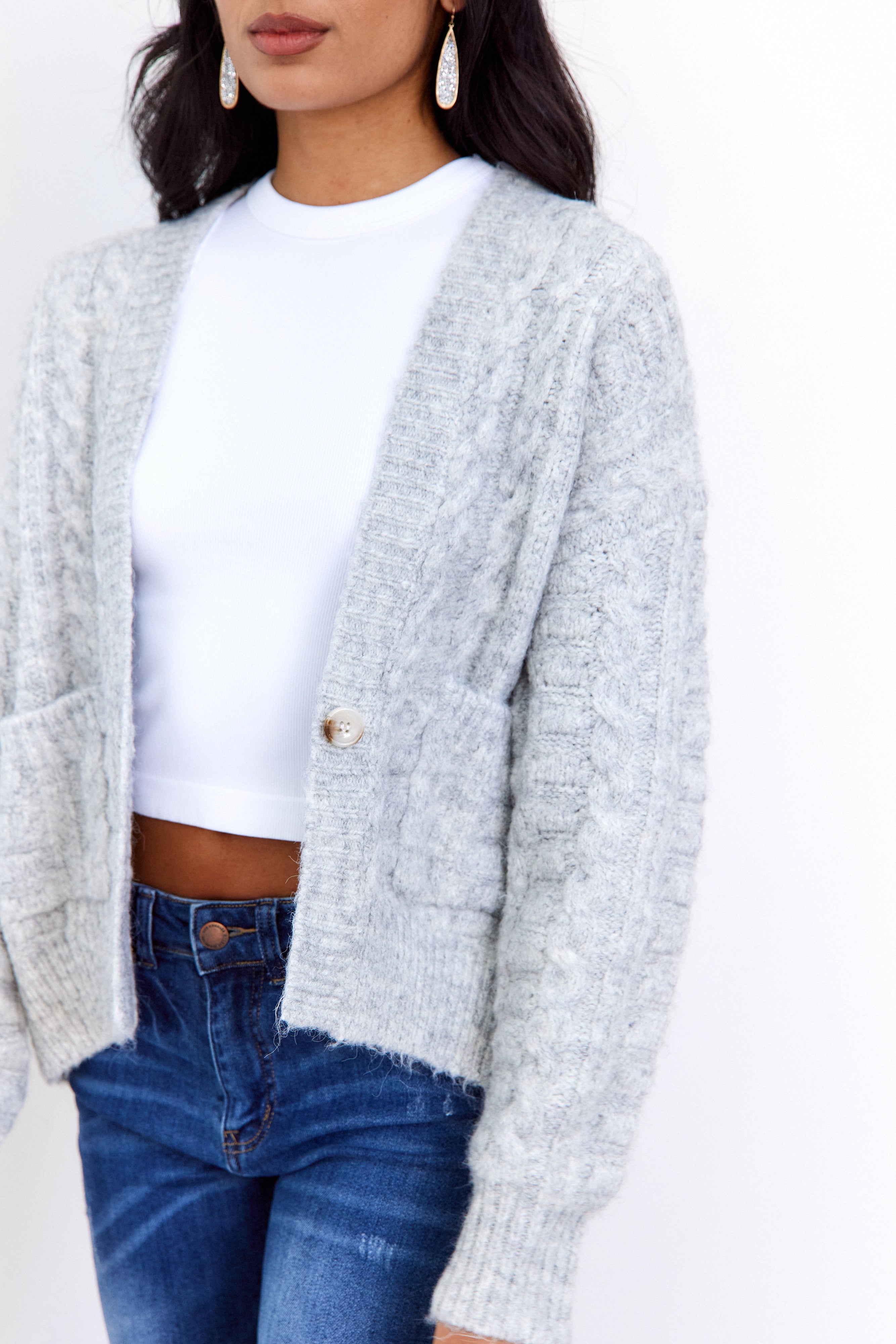 SALE - Amity Button Cardigan