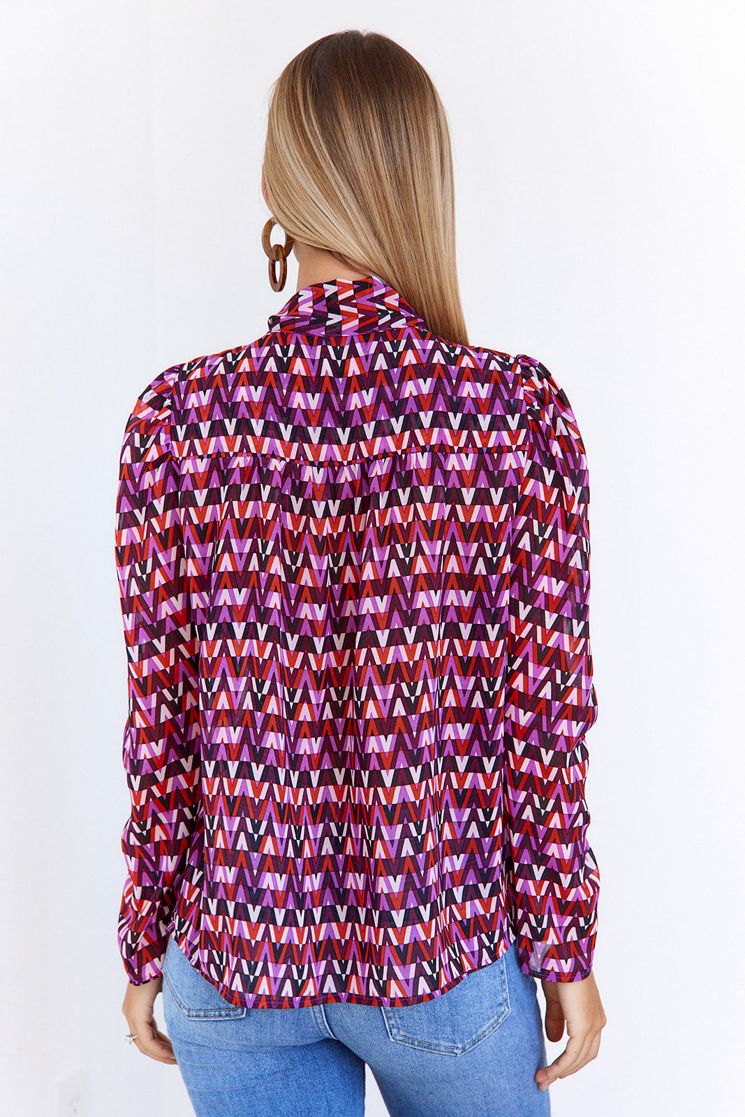 SALE - Anna Printed Blouse