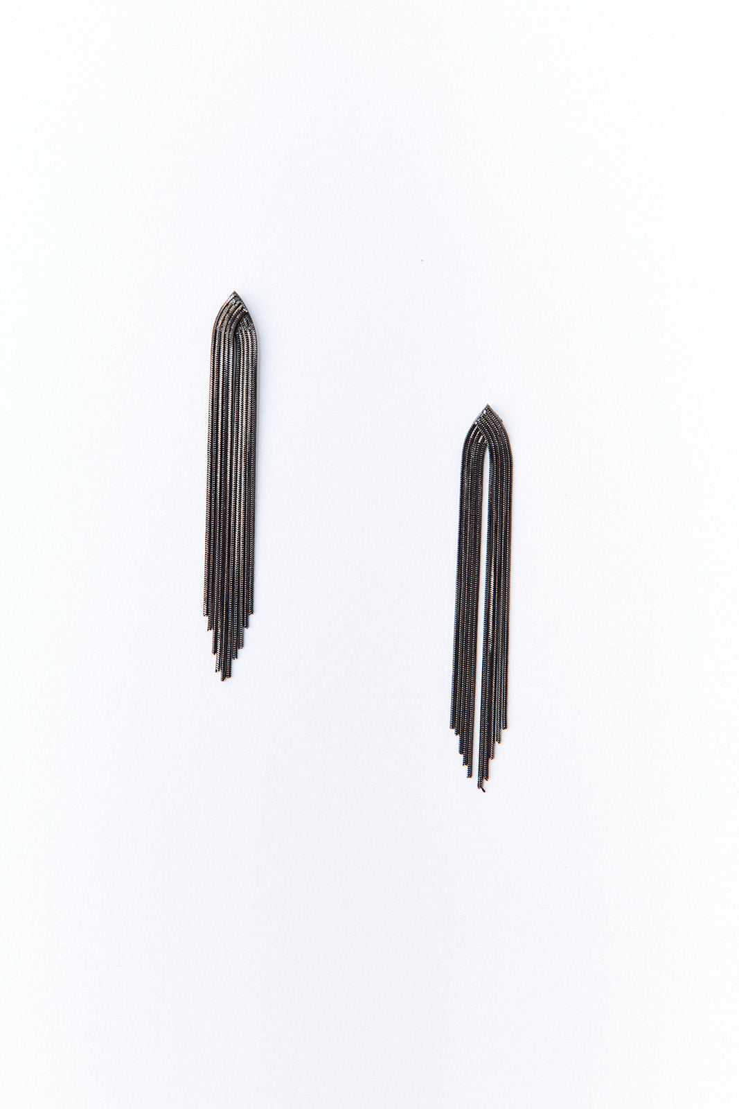 Alexa Metal Tassel Earrings