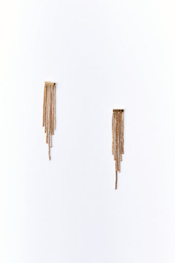 Elizabeth Multi Chain Drop Earrings