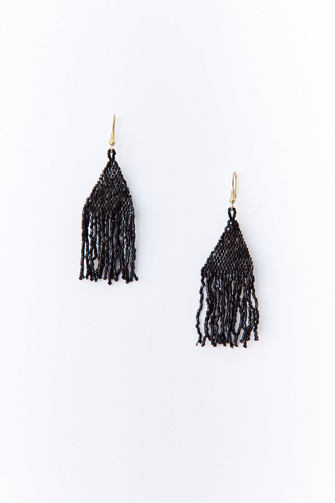 Cora Beaded Tassel Earrings